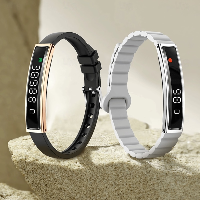 B3 Smart Watch 1 inch Smartwatch Fitness Running Watch Bluetooth Pedometer Call Reminder Activity Tracker Compatible with Android iOS Women Men Long Standby Waterproof Step Tracker IP68 10.5mm Watch4