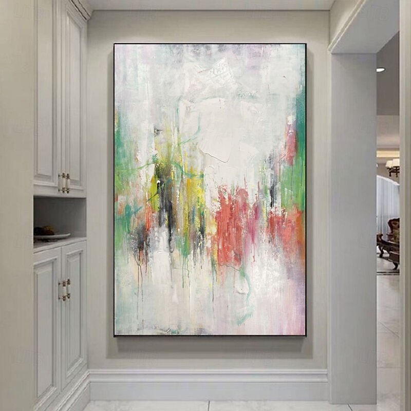 High Quality Hand-Painted Oil Painting Pop Panel Wall Art Poster Modern Abstract Canvas Picture For Home Aesthetic Room Decor No Frame3