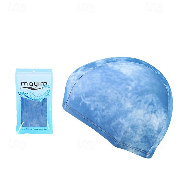Silicone Swim Cap for Adults Chinlon Extra Room Fit Comfortable Chlorine Resistant & Hypoallergenic Swimming Surfing3