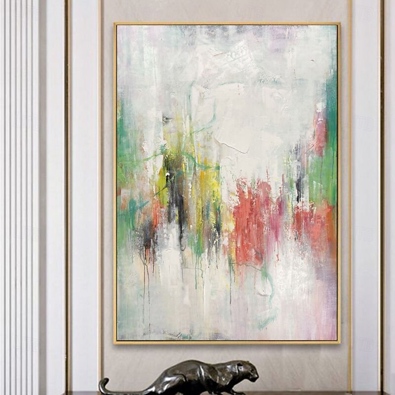 High Quality Hand-Painted Oil Painting Pop Panel Wall Art Poster Modern Abstract Canvas Picture For Home Aesthetic Room Decor No Frame2