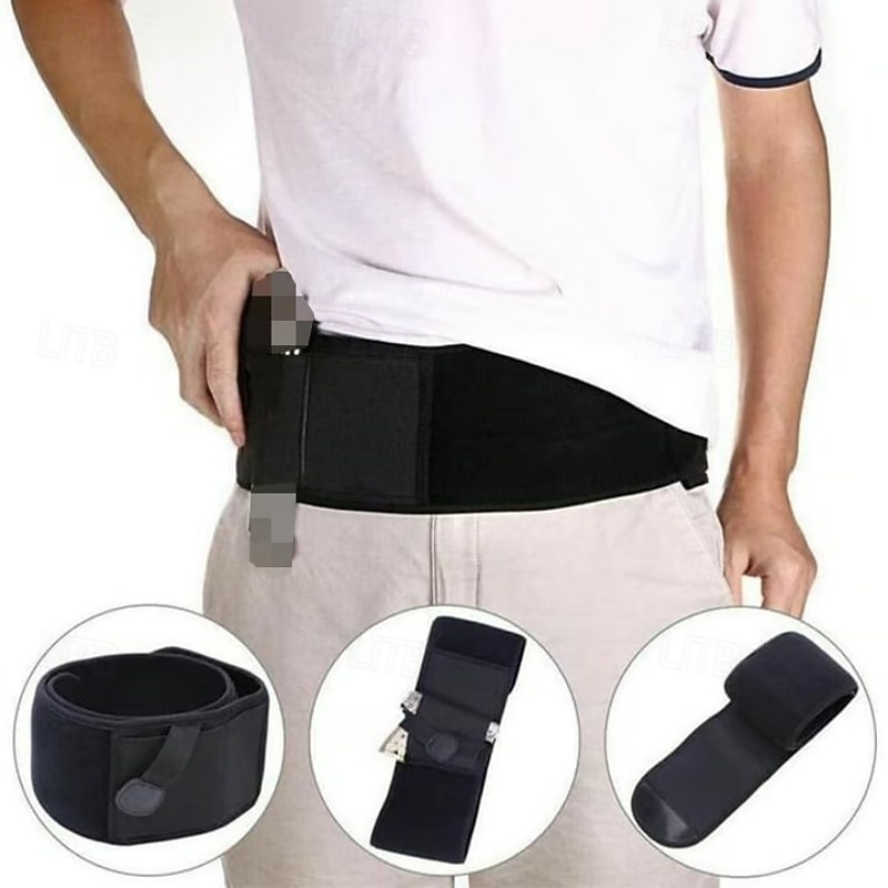 Ultimate Belly Band Holster Concealed Carry Waistband Pistol Holder Neoprene Tactical Holster Outdoor Hidden Carry Universal Gun Belt With Magazine Pouch Secure Handgun Clip2