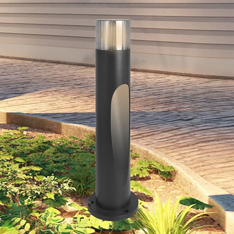 Outdoor LED Path Lights 60cm Acrylic Metal Light, Modern Design Garden Lamp, IP65 Weatherproof, Garden Floor Lamp4