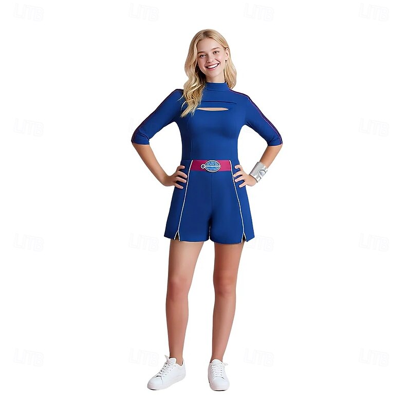 Zombie School Zombies 4 Cheerleader Addison Outfits Shorts Movie Cosplay Costume Movie Cosplay for Women's Adults' Halloween Performance Halloween Masquerade
