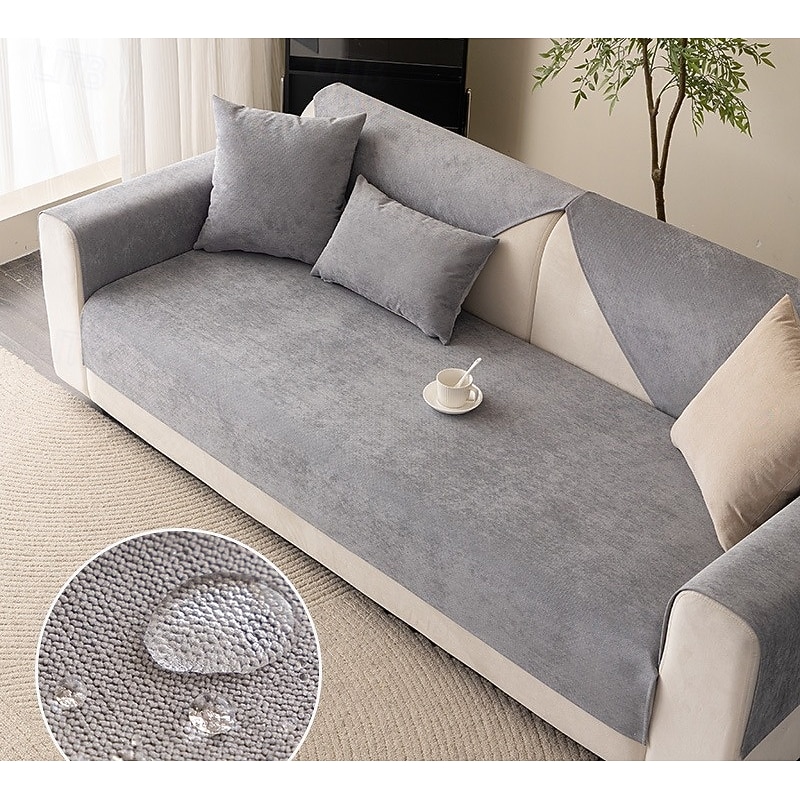 Waterproof Sofa Cover for Pets, Non-Slip Couch Protector, Anti-Scratch Furniture Cover, Washable Slipcover for All Seasons3