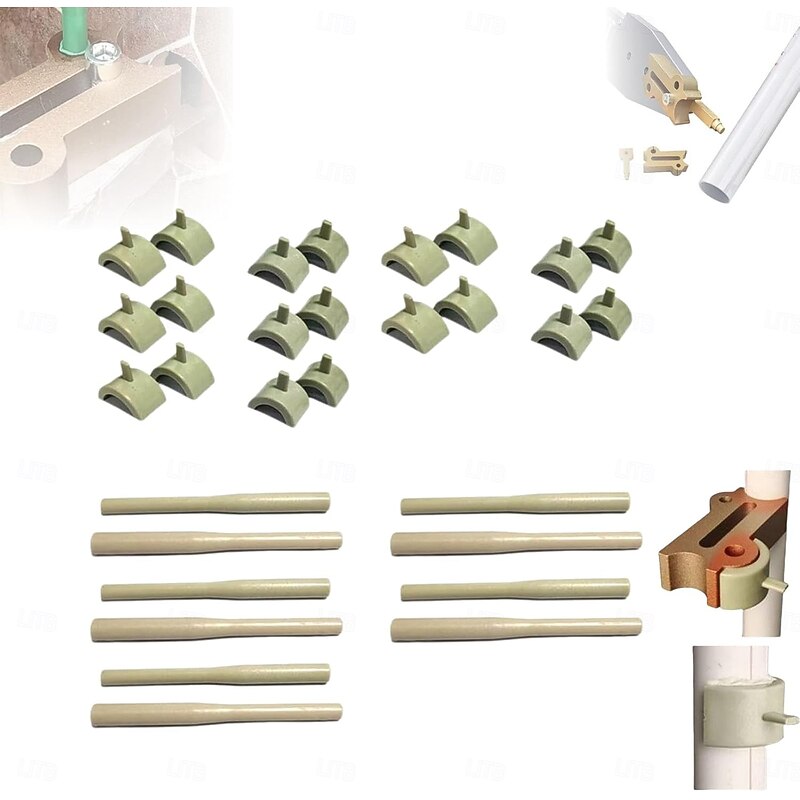 Water Pipe Repair Tool Kit 20-25mm PPR Pipe Welding Head Plastic Water Pipe Welder Hot Melt Tools for Pipe Fusion Machine Plumbing Leak Kit for Metal and PVC Pipes2