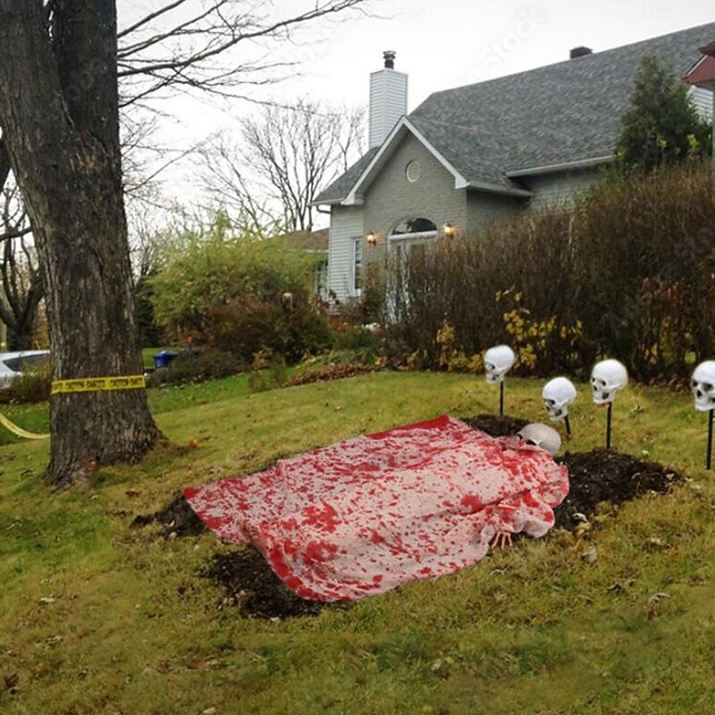 Dead Body Props Sound Activated Realistic Large Haunted House Prop 1 Dead Body Decoration3