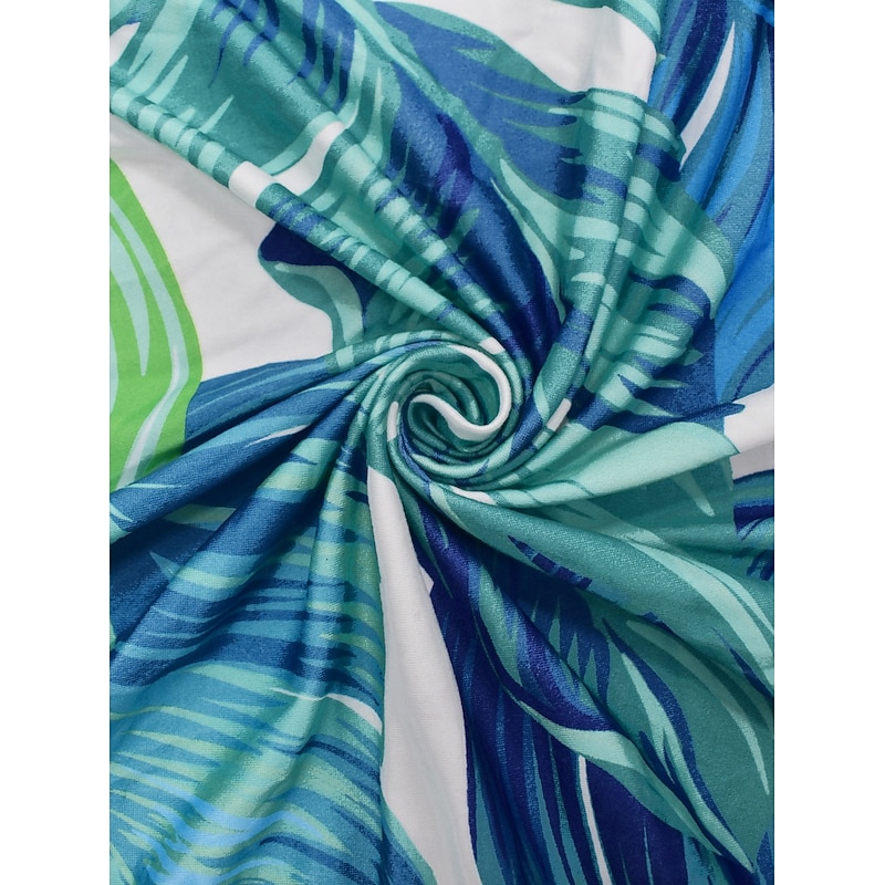 Seat Cushion Covers, Floral Yarn-Dyed Microfiber Slipcovers for Dining Chairs or Patio Furniture, Washable and Stretchable3