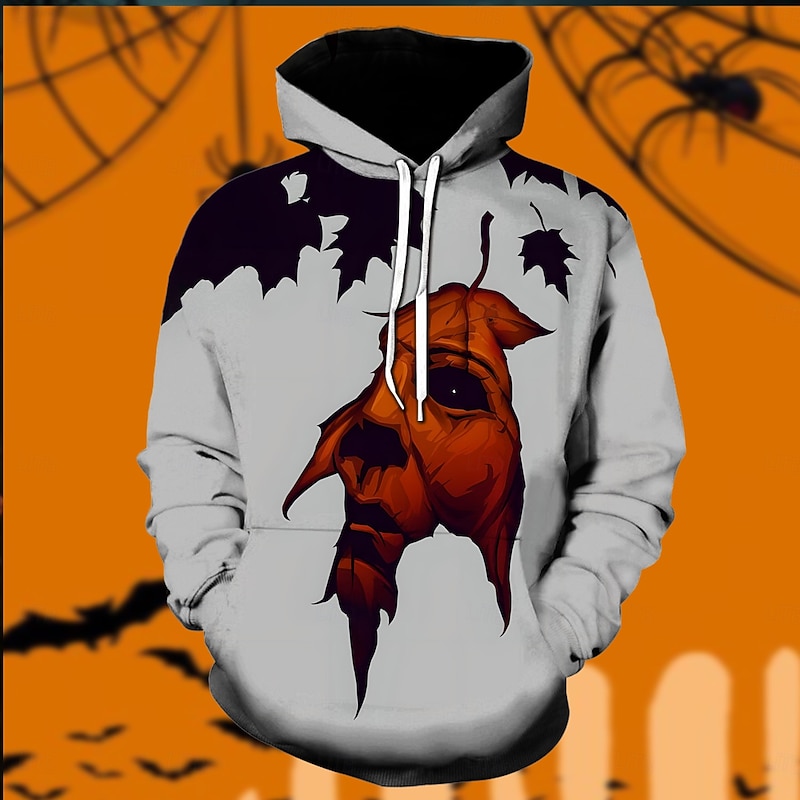 Friday the 13th Jason Voorhees Hoodie Pullover Character Graphic For Men's Women's Unisex Adults' Halloween Carnival 3D Print Performance Party