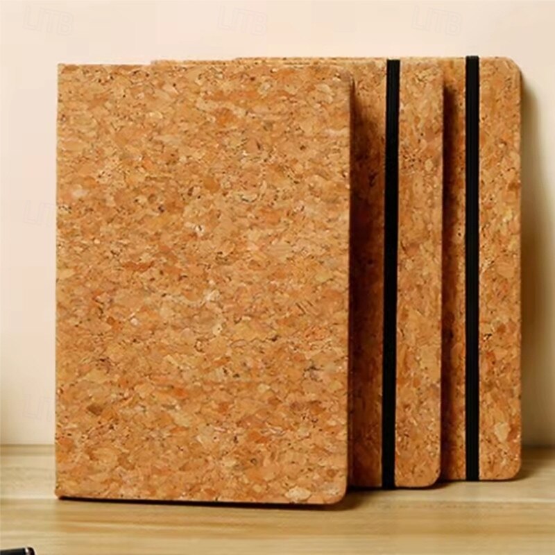 Hardcover Notebook A5 Cork Premium Notebook Gift Ideas For Writers Journalers Business Meetings