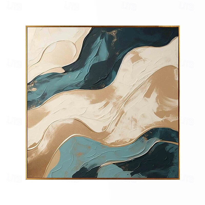 Handmade Oil Painting Canvas Wall Art Decoration Abstract Modern for Home Dining Room Decor Rolled Frameless Unstretched Painting4