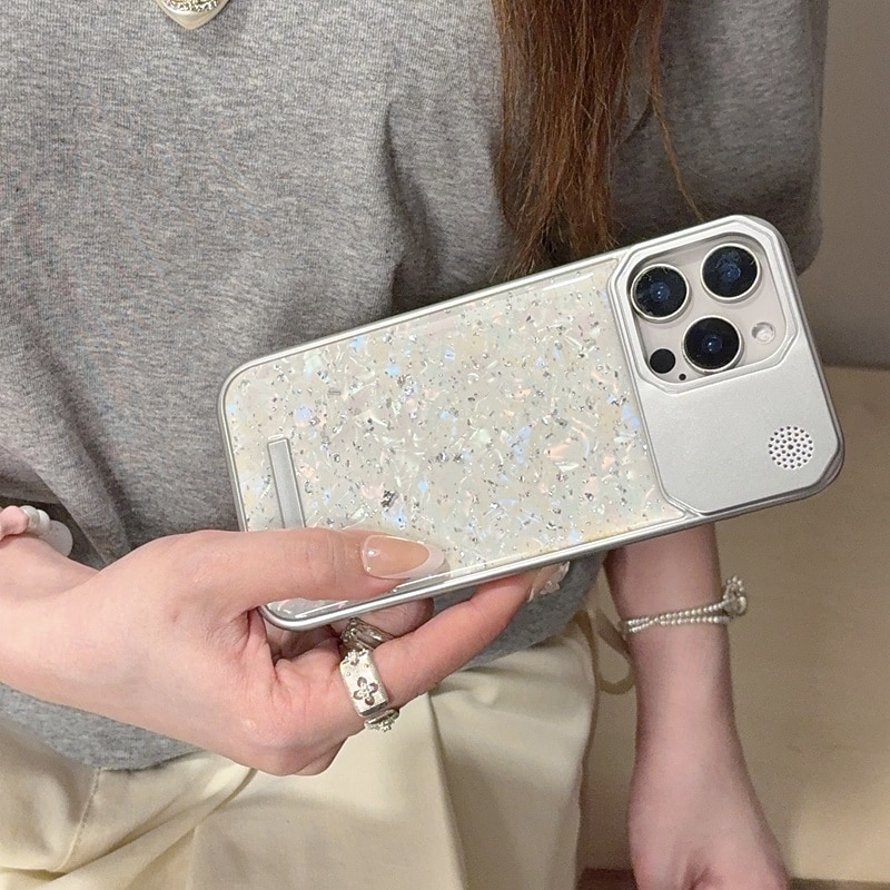 Phone Case For 16 15 14 Pro Max Plus 13 Pro Max Back Cover Shockproof Retro PC3