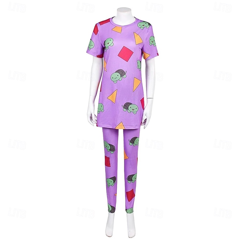 Korean Idol Inspired Pop Star Hoodie T-shirt Pajamas Virtual Idol Movie Cosplay for Women's Adults Halloween Carnival Performance Comic Con Anime Expo4