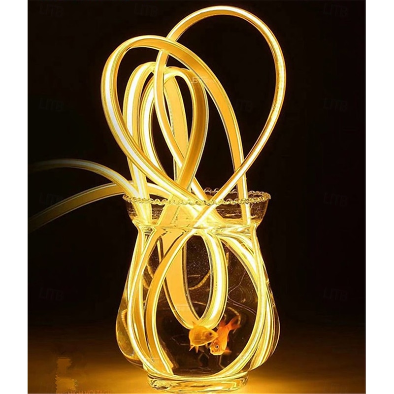 1m 2m 5m 220V COB LED Strip Light 288Leds/m Waterproof Flex Lamp 3000K 4000K 6000K High Quality Indoor Outdoor Decor4