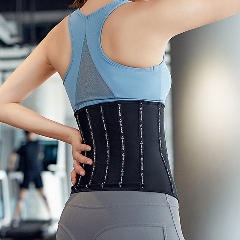 Women Plain Physical Therapy Corset Tummy Wrap For Gym Athletic4