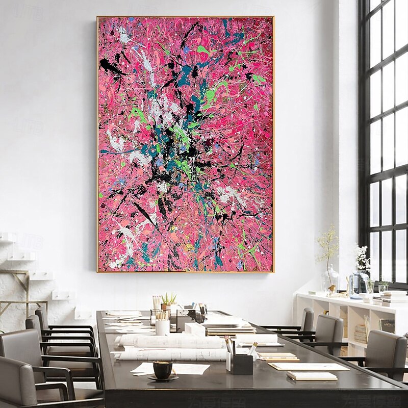 Handmade Oil Paintings Canvas Wall Art Decoration Modern Abstract Graffiti Art for Home Decor Rolled Frameless Unstretched Painting3