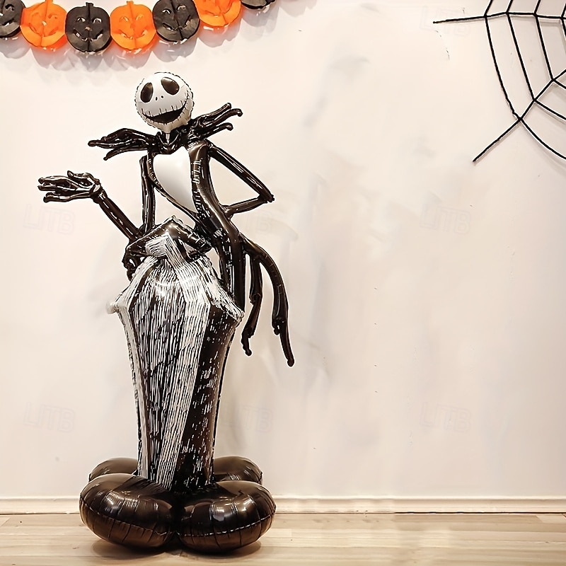 Disney - Jack Skellington Theme Party Balloons - Suitable for Birthday Party Decorations, Wedding Theme - Birthday Theme Party Decoration Set - Perfect for Christmas and Halloween Decorations4