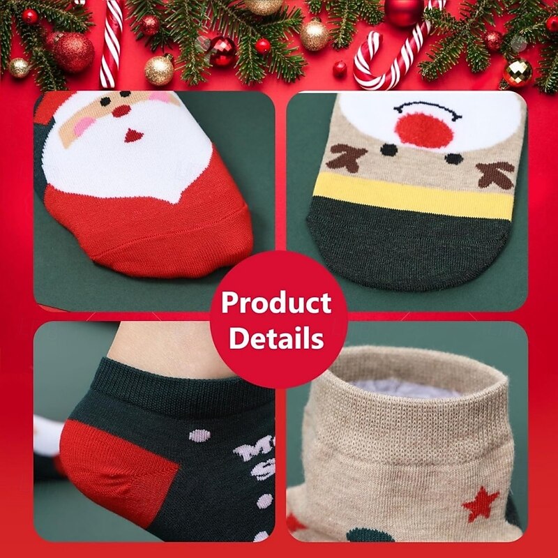 Christmas Socks Advent Calendar 2025 Women Adult Kids Xmas Gift Sock Advent Calendar Girls Boys 12 Pairs Christmas Socks4