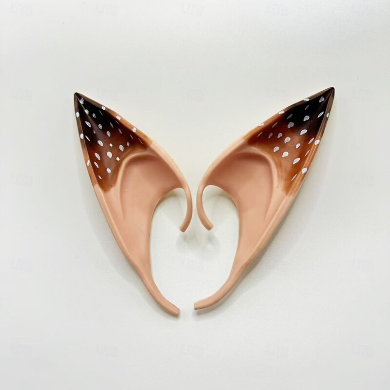 Elf Halloween Ear Cuffs Fantasy Funny Costume Adults' Men's Women's Halloween Carnival Performance Party Easy Halloween Costumes Dress Up3