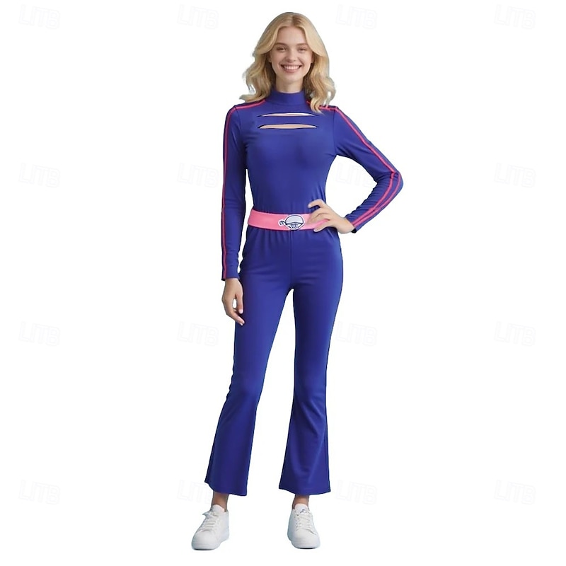Zombie School Zombies 4 Cheerleader Addison Pants Outfits Movie Cosplay Costume Movie Cosplay for Women's Adults' Halloween Performance Halloween Masquerade
