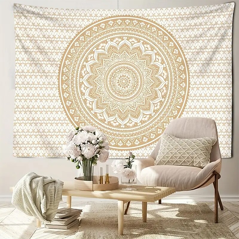 Tapestry Blanket Wall Hangings Mandala Ethnic Bedroom Living Room Dorm Home Decor2