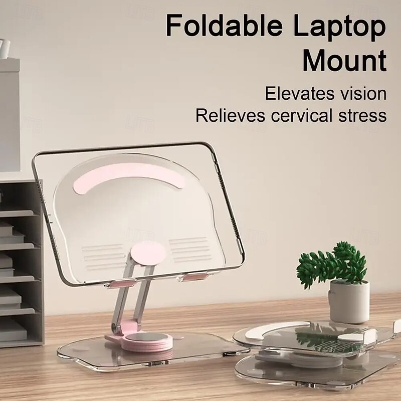 Phone Stand Tablet Stand Portable Rotatable Foldable Phone Holder for Home Office Desk Compatible with iPad Phone Accessory4