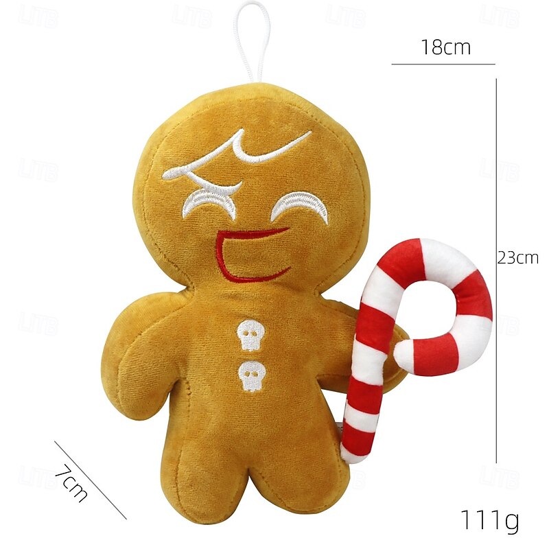 Shadow Milk Cookie Plush Toy 9.8'' Cookie Run Cartoon Game Plush for Game Fans4