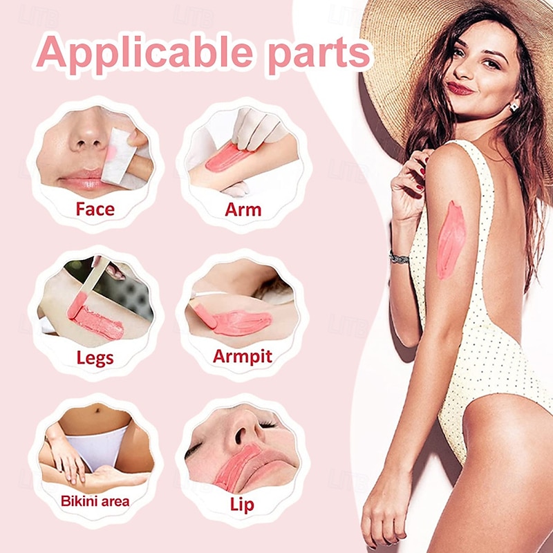 Silicone Portable Wax Hair Removal Machine Wax Heater Depilatory High Temperature Resistant2