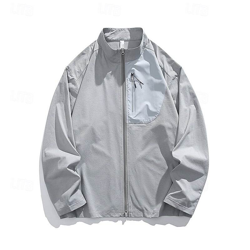 Women's Softshell Jacket Hiking Jacket Hardshell Jacket Outdoor Sun Protection Quick Dry Hiking Outfits Hiking Clothes Summer Top Camping / Hiking / Caving Running Dark Grey Black Light Grey4