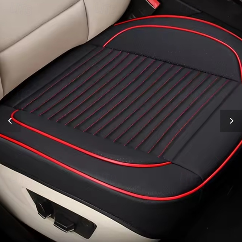 New Luxury Car Leather Cushion 3d Three-dimensional Full Surround Single Seat Cover Wearable Breathable Car Interior All Seasons2