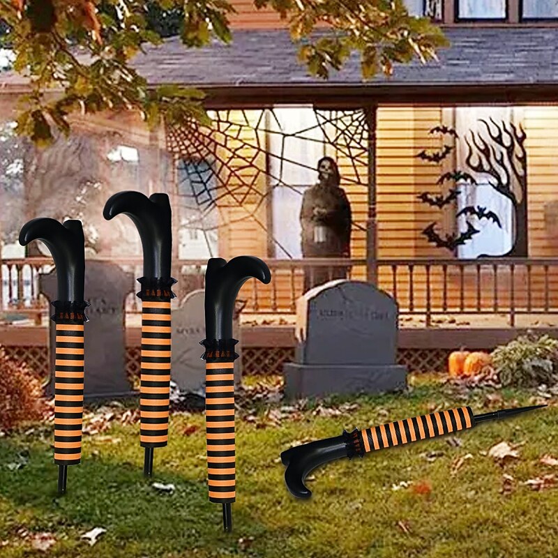 Halloween Decorations Upside-Down Elf Legs Witch Legs Ghost Festival Party Supplies Scene Setting Props Legs4