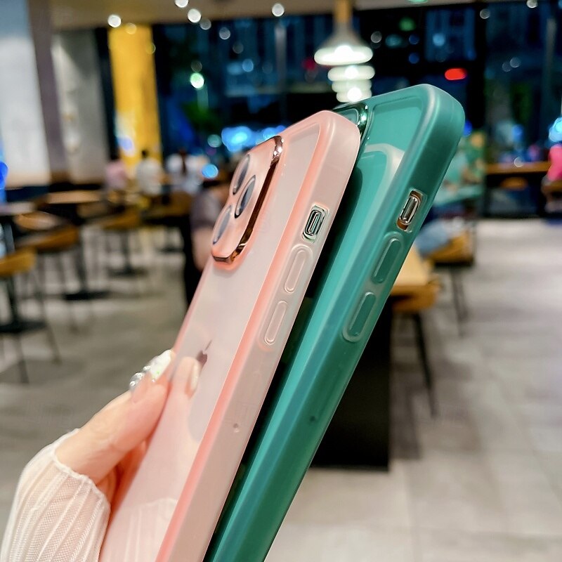 Phone Case For iPhone 17 Pro Max 17 Air 16 15 14 Pro Max Plus 16e 13 Pro Max Back Cover Shockproof Color Gradient Silicone3