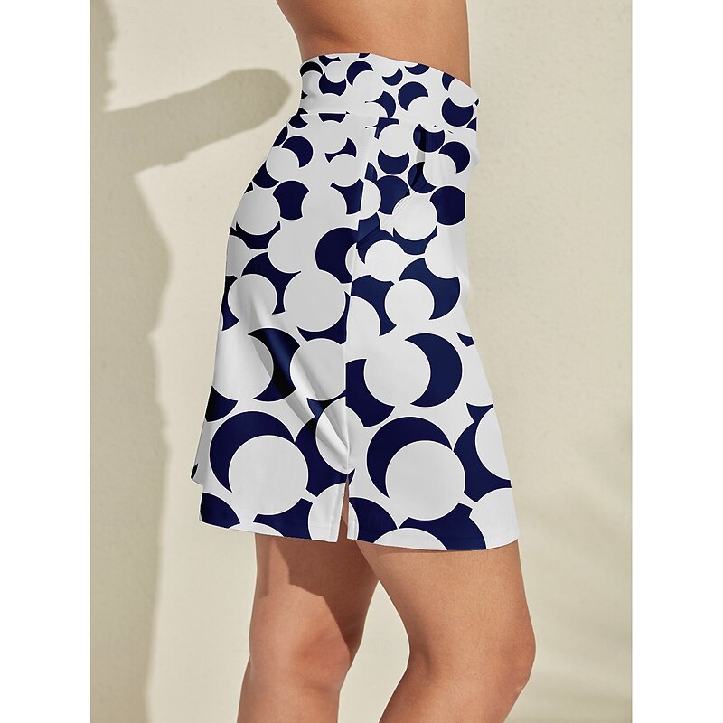 Women's Tennis Skirts Golf Skirts Dark Blue Skirt Ladies Golf Attire Clothes Outfits Wear Apparel2