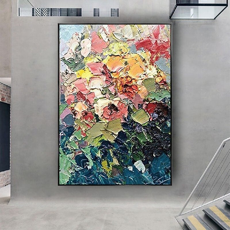 Vintage Agostino Veroni Original Art Painting Landscape Oil Poster Canvas Wall Art Poster For Room Aesthetic And Decor Poster For Bedroom Living Room Office Kitchen Bathroom Decor Frame-Poster4