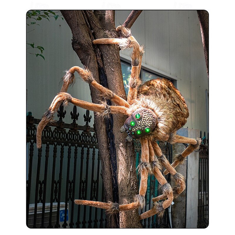 Halloween Large Spider Props Haunted House Escape Room Bar Venue Decoration Props 2-Meter Spider2