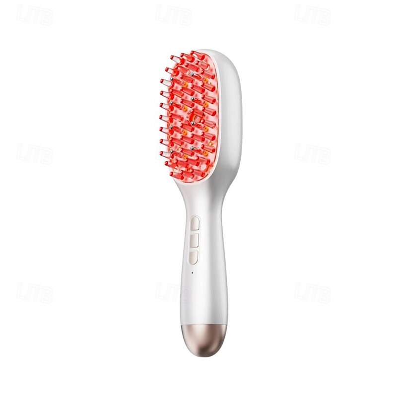 New EMS Electric Massage Comb Spray Comb Head Acupoint Medicine Comb Red Blue Light Therapy Device Anti-Hair Loss Brush2