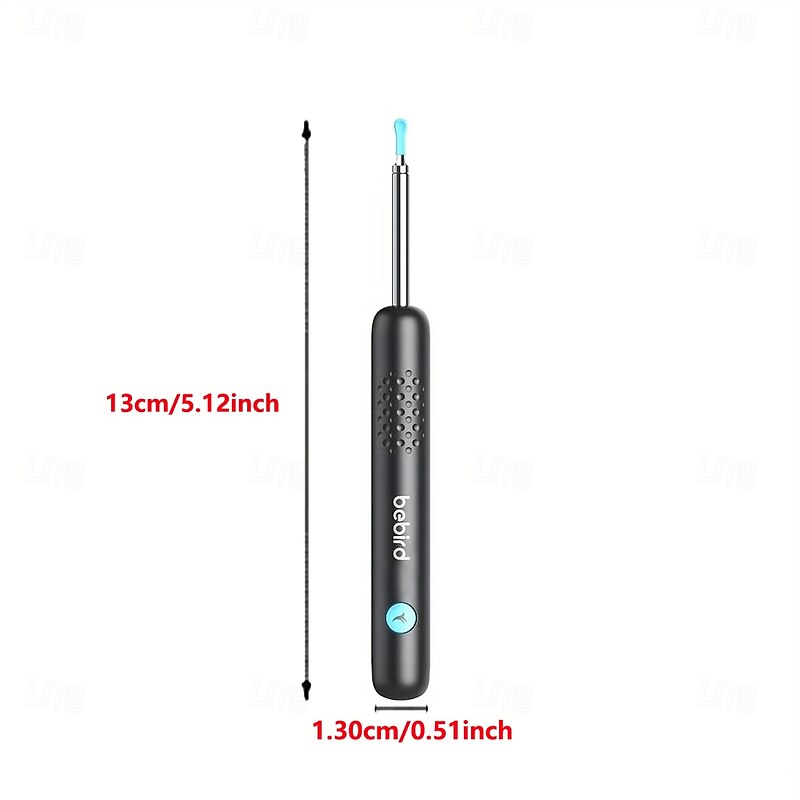 BEBIRD R1Pro Ear Wax Removal Ear Cleaner with Camera Ear Scope Wax Remove Ear Pick with Ear Otoscope Tweezers Visual Dropper Cleaning Kit Ear/Nose/Throat Examination Tool with Light for Family2