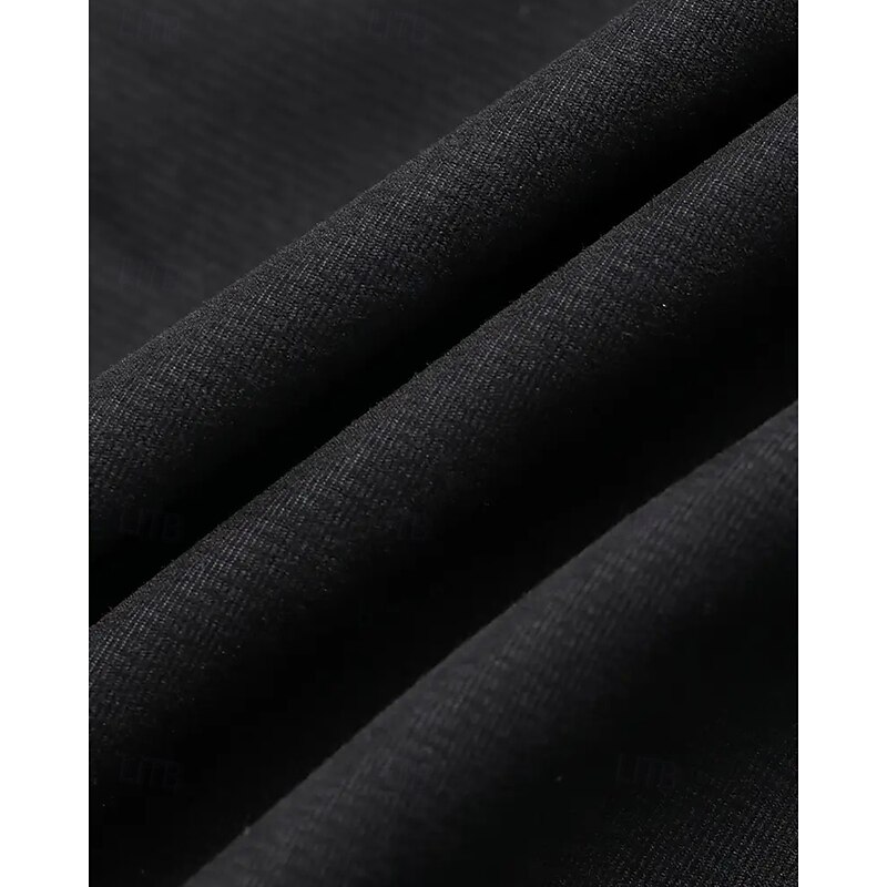 Men's Lightweight Jacket Cargo Jacket Casual Jacket Vacation Daily Breathable Pocket Fall Winter Plain Fashion Classic Lapel Regular Black Blue Khaki Jacket3