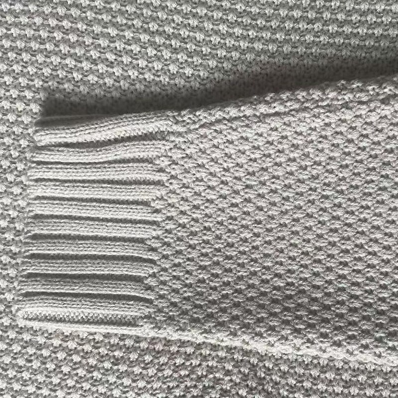 Men's Pullover Sweater Jumper Casual Sweater Knit Sweater Ribbed Waffle Knit Tunic Knitted Plain Crewneck Fashion Casual Vacation Daily Wear Clothing Apparel Fall Winter Black Royal Blue S M L3