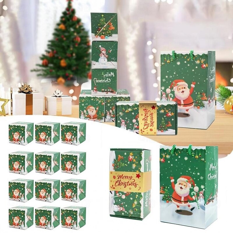 Christmas Explosion Gift Box Pop-Up Explosion Gift Box Surprise Jumping Box for Birthday Anniversary Valentine Proposal Diy Money Folding Envelope Surprise Holder Unique3