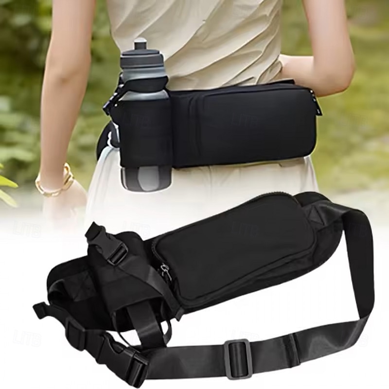 Nylon Running Waist Bag – Durable Outdoor Sports Fanny Pack for Cycling, Fitness, Unisex Essential Phone Carrier