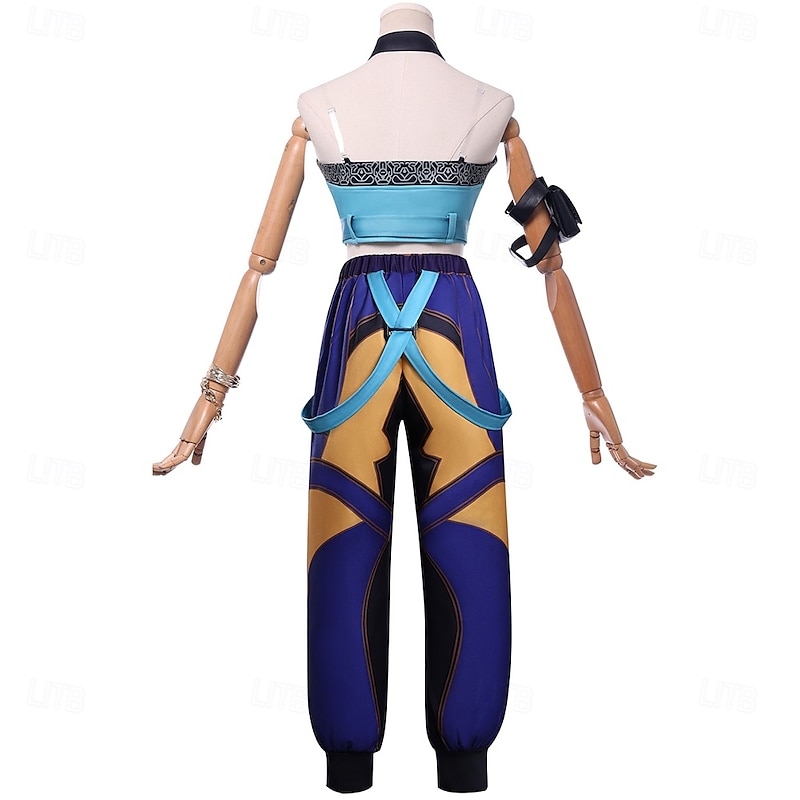 Korean Idol Inspired Idol Pop Star Costume Fancy Dress Virtual Idol Movie Cosplay for Women's Adults Halloween Carnival Performance Comic Con Anime Expo3