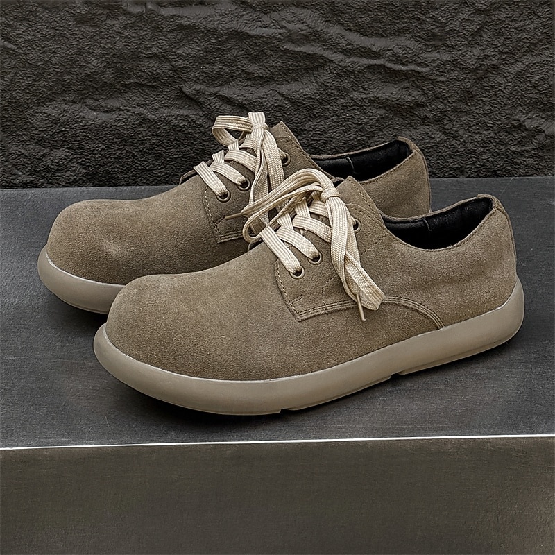 Men's Casual Canvas Lace-Up Sneakers Lightweight Comfort Shoes for Daily Wear and Travel3