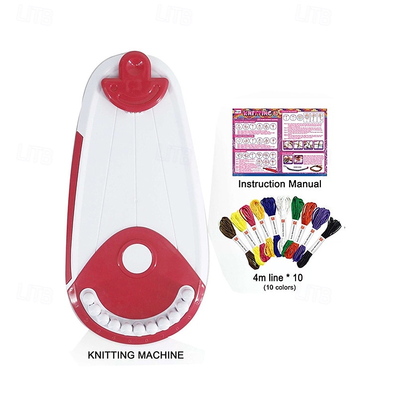 Friendship Bracelet Making Kit Toys, Girls Gifts Ideas, Birthday Present For Teen Girl, Arts And Crafts String Maker Tool, Bracelet DIY, Kids Travel Activity Set Halloween and Christmas Gift4