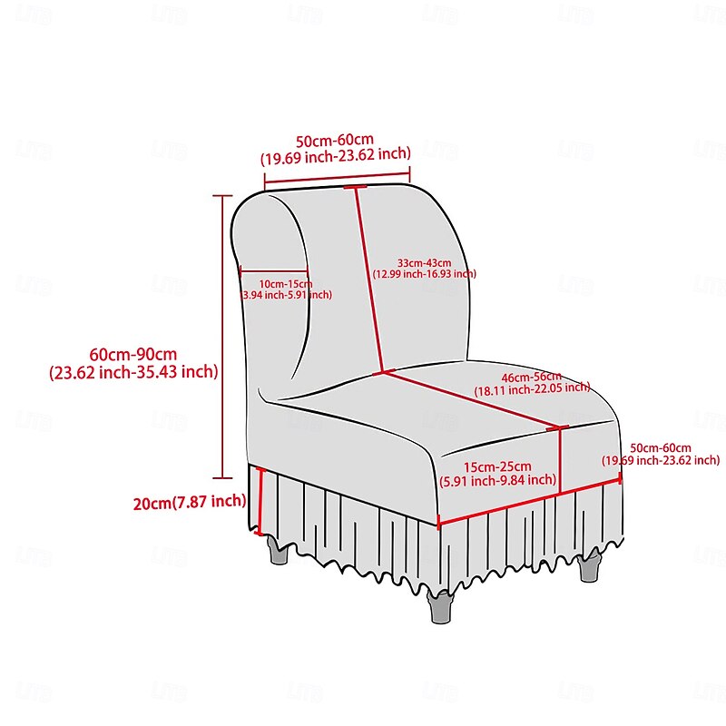 1pc Stripe Printed Dining Chair Cover, Stretch Spandex Slipcover with Elastic Band, Furniture Protector for Dining Room, Wedding, Banquet, and Home Decor3