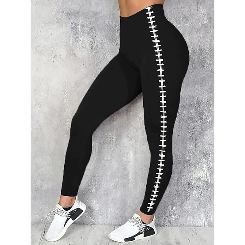 Women's Leggings Vacation Vintage Fashion Ankle-Length High Waist Graphic Abstract Printing Thermal Warm Soft Breathable Stretchy Formal Outdoor Vacation Robin's Egg Blue Black Orange Green Spring