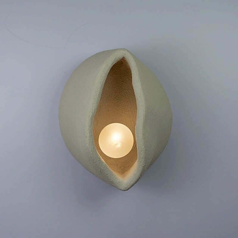 ED Indoor Wall Light Minimalist Wall Light Wabi-Sabi 21cm Bedside Lamp Living Room Bedroom 110-240V2