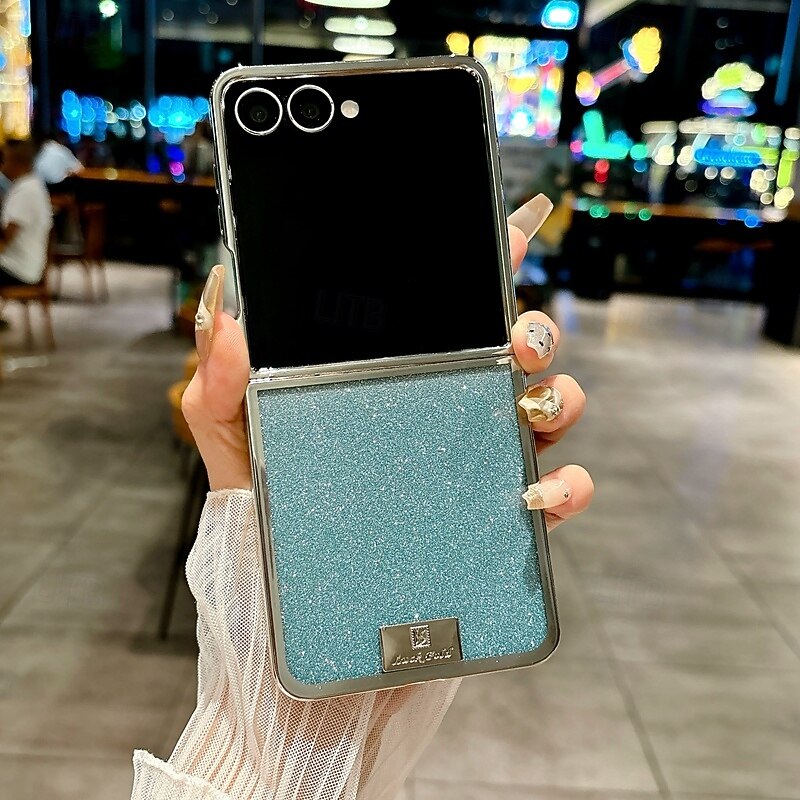 Phone Case For Samsung Galaxy Z Flip 7 Z Flip 6 Z Flip 5 Z Flip 4 Back Cover Shockproof Color Gradient PC2