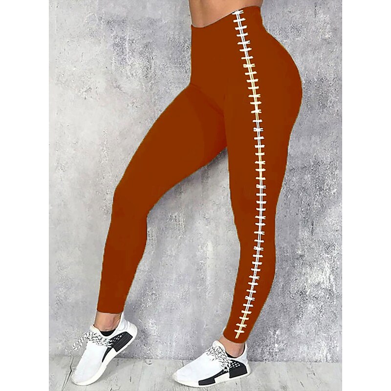 Women's Leggings Vacation Vintage Fashion Ankle-Length High Waist Graphic Abstract Printing Thermal Warm Soft Breathable Stretchy Formal Outdoor Vacation Robin's Egg Blue Black Orange Green Spring4