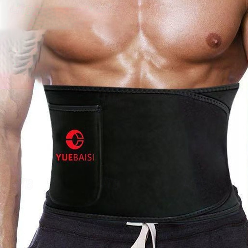 Plain Increased Core Stability Tummy Control Waist Trimmer Wrap For Gym Workout Running4