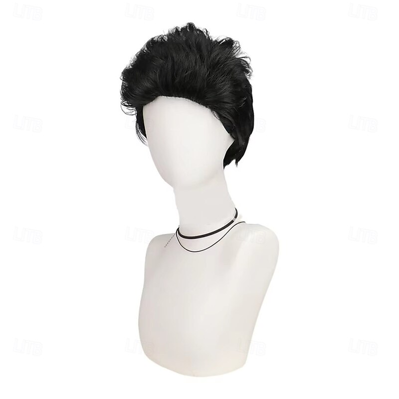 Fantasia Mark Grayson Wigs Hair Cartoon Invincible Disfraz Costume Accessories Adult Men Fantasy Halloween Carnival Party Props4